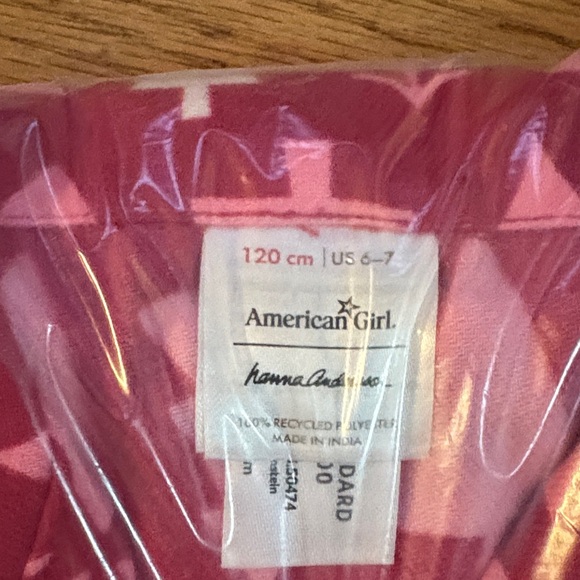 American Girl Red and Pink Tree Pajama Set - Picture 2 of 6